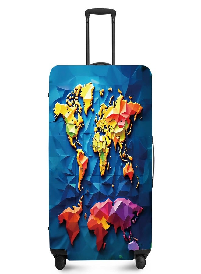 ANNA QUEEN Travel Luggage Cover Suitcase Protector Suitcase Cover Anti-Scratch,Stretchable Bag Cover Washable Durable Polyester - Image 1